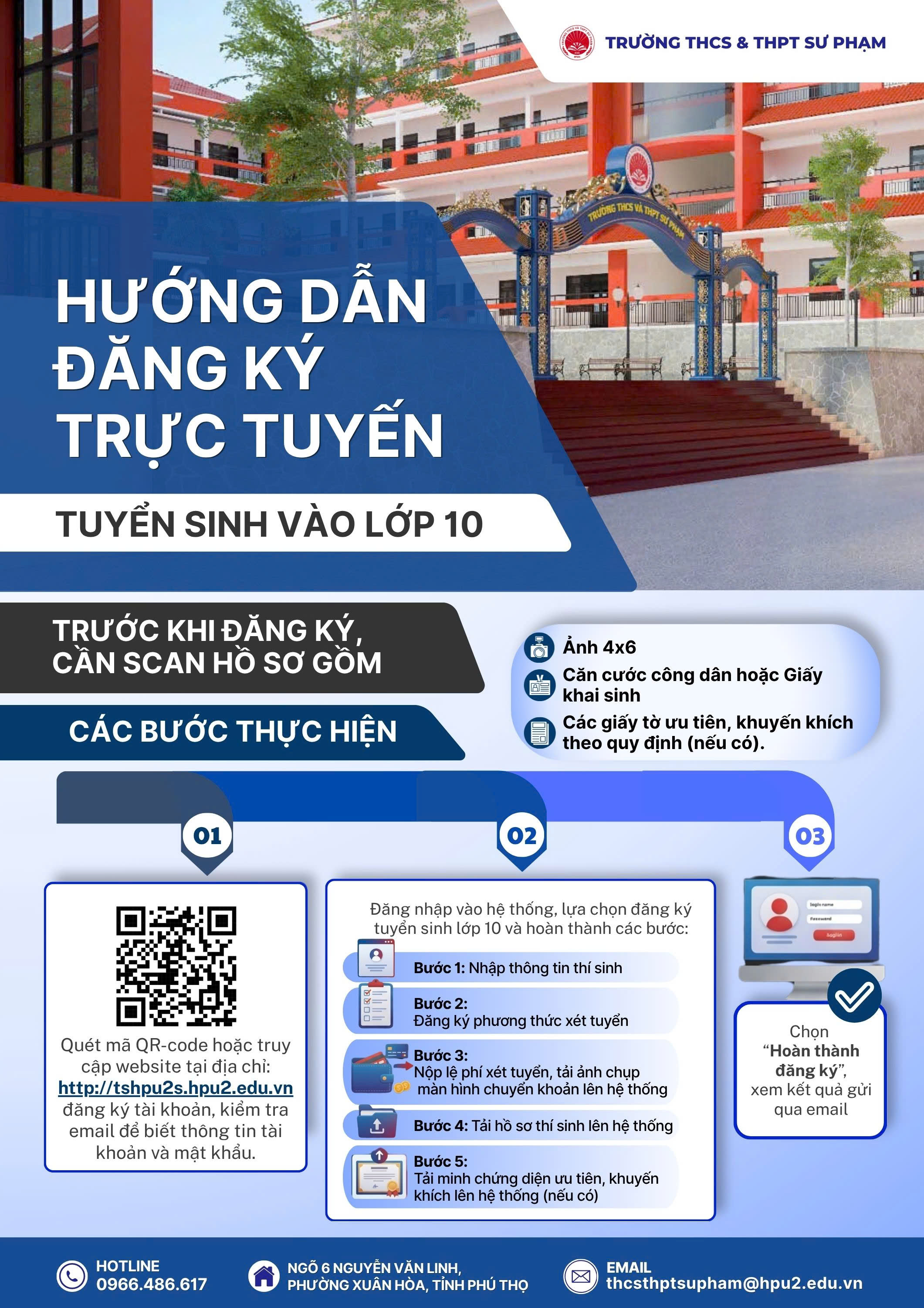 Hướng dẫn TS K10